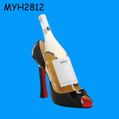red shoe Wine holer