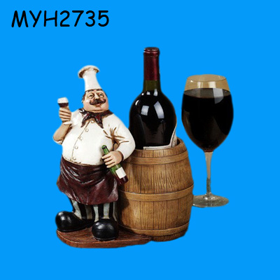 Fat chef Wine holer