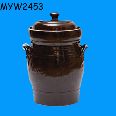 Stoneware Fermenting Pot