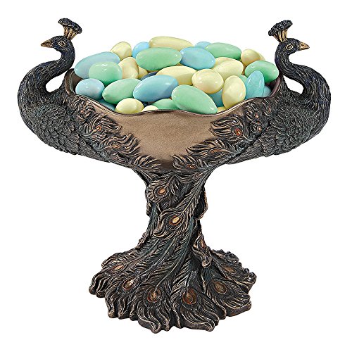 Crested Peacock candy dish