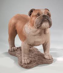 wholesale bulldogs statues